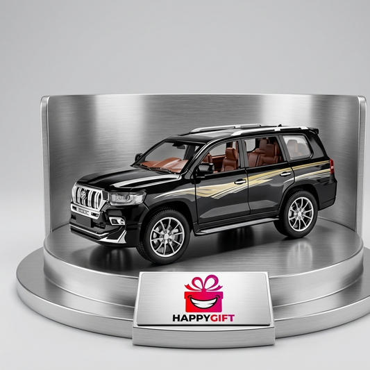 1:24 Die-Cast Toyota Prado Model Car with Opening Doors, Hood, and Trunk