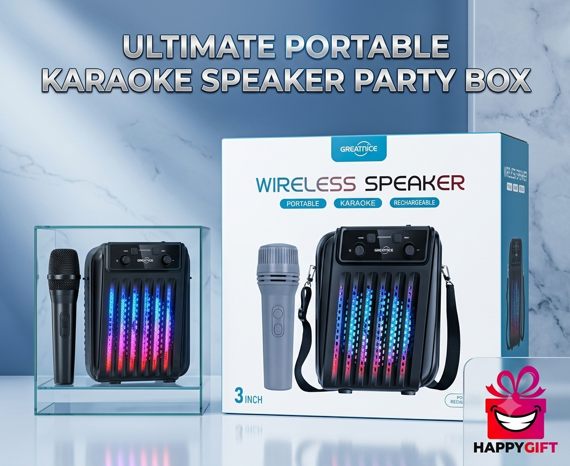 Ultimate Portable Party Karaoke Box: Bring the Fun Anywhere