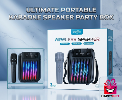 Ultimate Portable Party Karaoke Box: Bring the Fun Anywhere