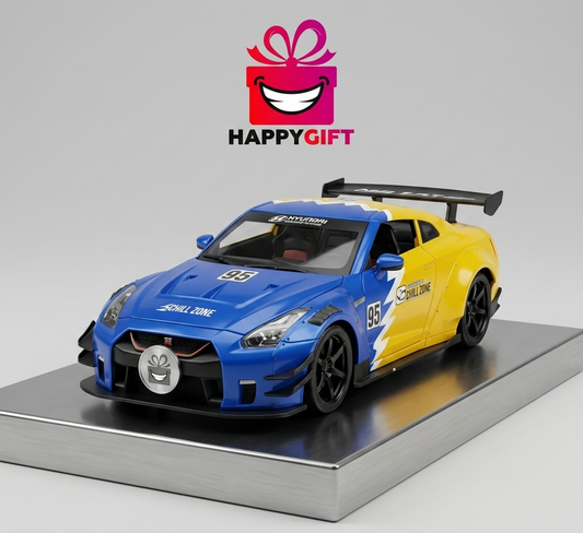 1:24 Scale Nissan GTR Spoon Sports Diecast Model Car – Alloy Racing Edition