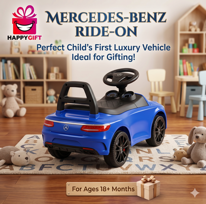 Premium Mercedes-Benz Licensed Toddler Ride-On push car