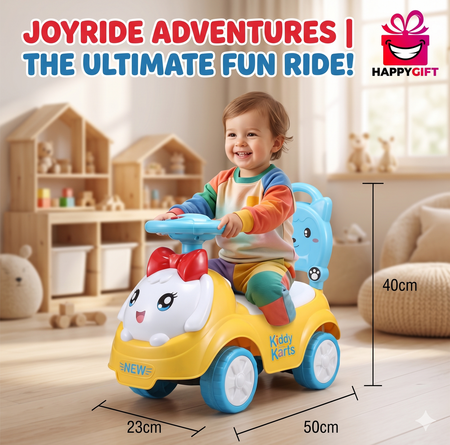 Mini Katy Push Car – The Perfect Ride for Little Adventurers