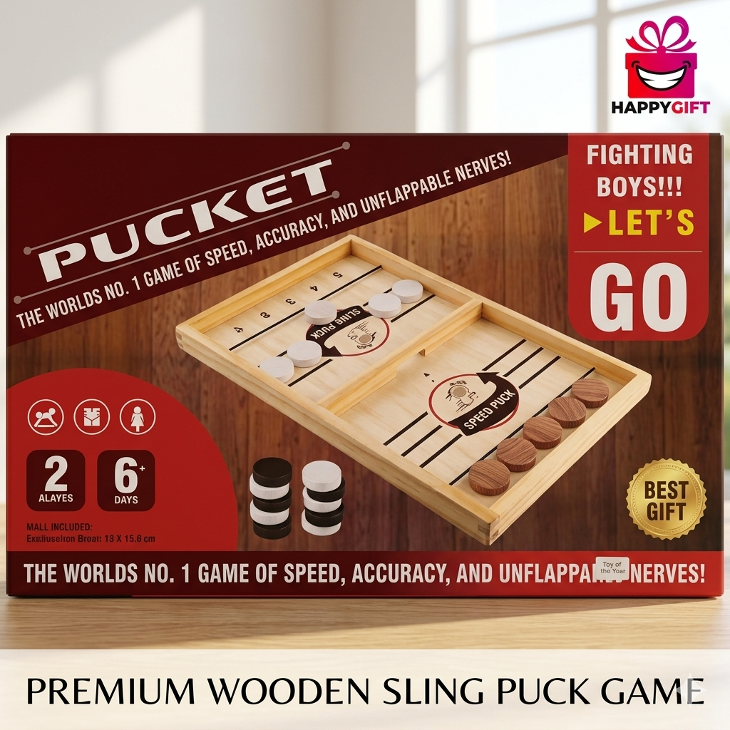 Pucket: The Ultimate High-Speed Action Game for Families!