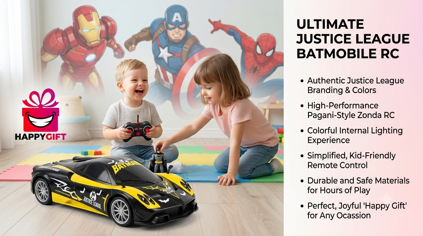 Ultimate Batman Pagani-Style RC Racer – The Perfect Gift of Joy!