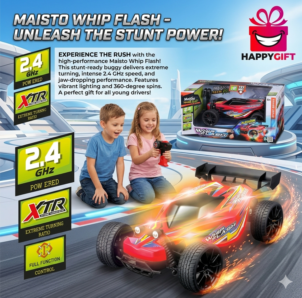 Maisto Tech R/C Whip Flash: Unleash the Stunt Power!