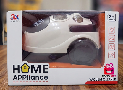 Kids Electronic Toy Vacuum Cleaner with Real Suction & Realistic Lights