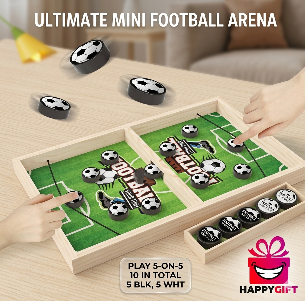 Ultimate Soccer Sling Puck Battle – Fast-Action Tabletop Fun!