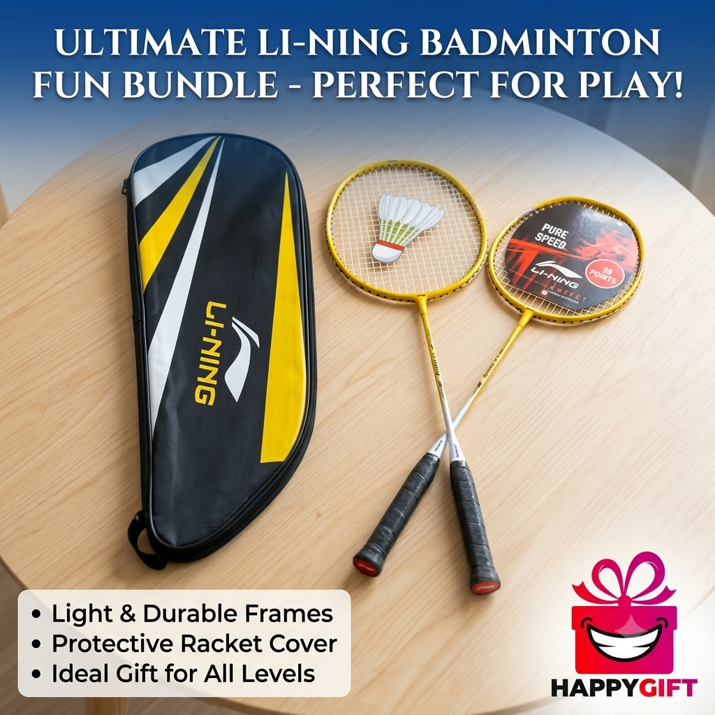 Ultimate Li-Ning Badminton Fun Bundle – Perfect for Play!