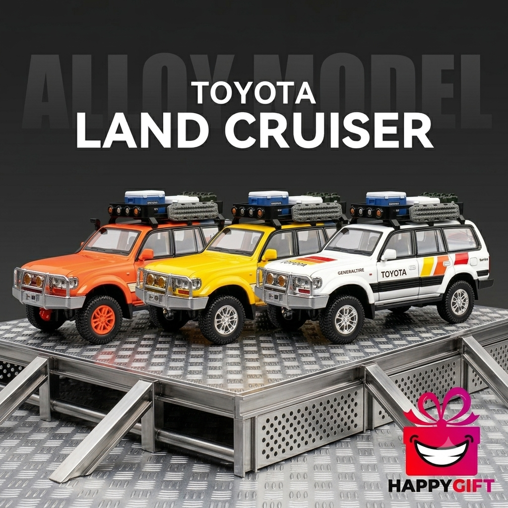 Premium Alloy Toyota Land Cruiser Model – The Ultimate Off-Road Diecast Collectible