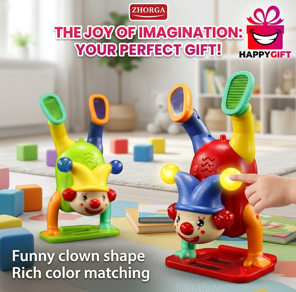 Magical Musical Elephant Drummer Toy – Interactive Light & Sound Toy for Kids