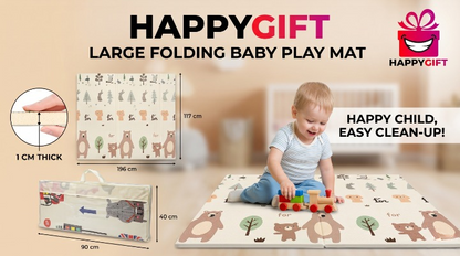 Deluxe Multi-Purpose Baby Folding Mat & Storage System