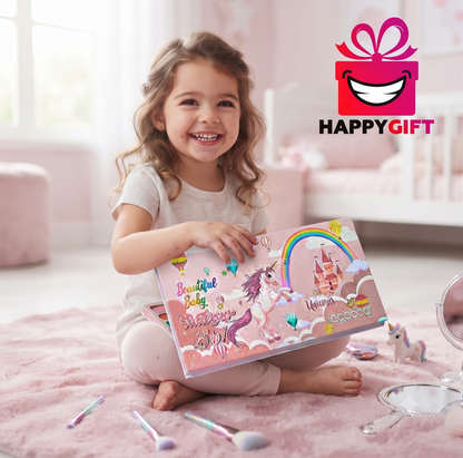 HappyGift Magical Unicorn 25-in-1 Kids’ Makeup & Beauty Collection