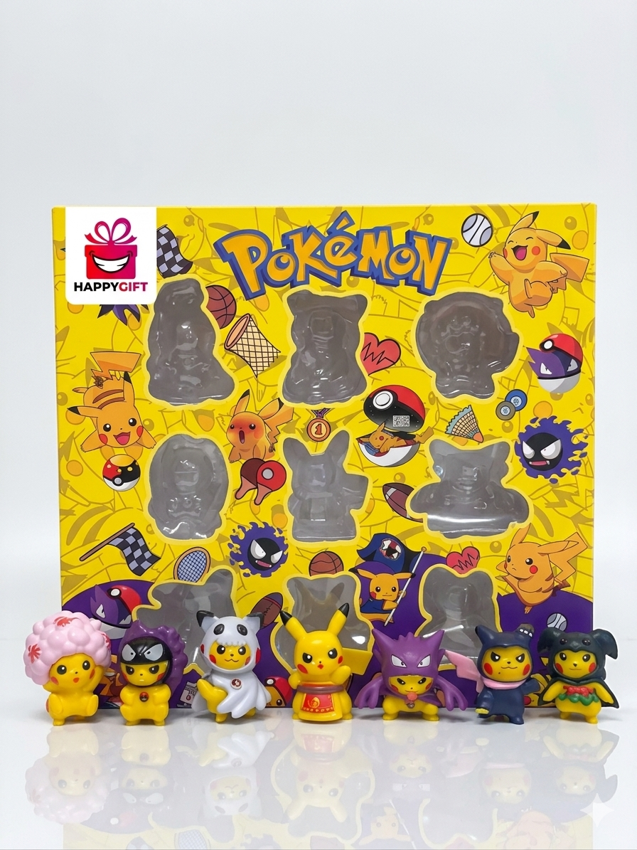 Pokémon Cosplay Pikachu Mini-Figure Collection (9-Piece Set)