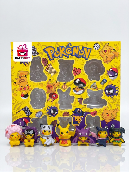 Pokémon Cosplay Pikachu Mini-Figure Collection (9-Piece Set)