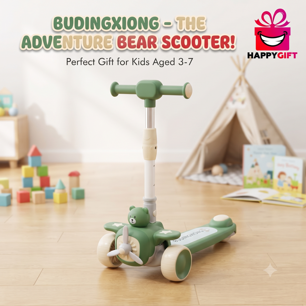 THE AIRPLANE ADVENTURE SCOOTER!