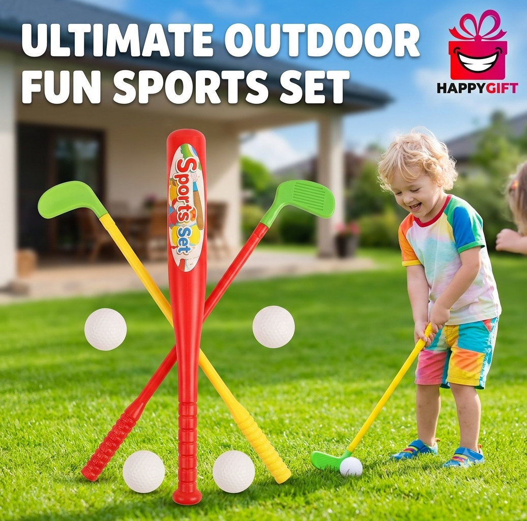 Active Play Sports Set – Fun for Young Athletes!