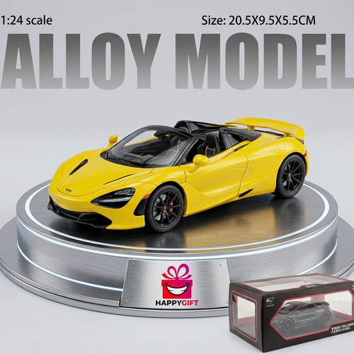 1:24 Diecast McLaren 765LT Official Licensed Model