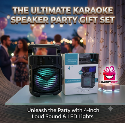 The Ultimate Karaoke Speaker Party Gift Set