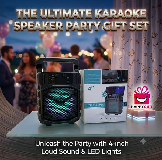 The Ultimate Karaoke Speaker Party Gift Set