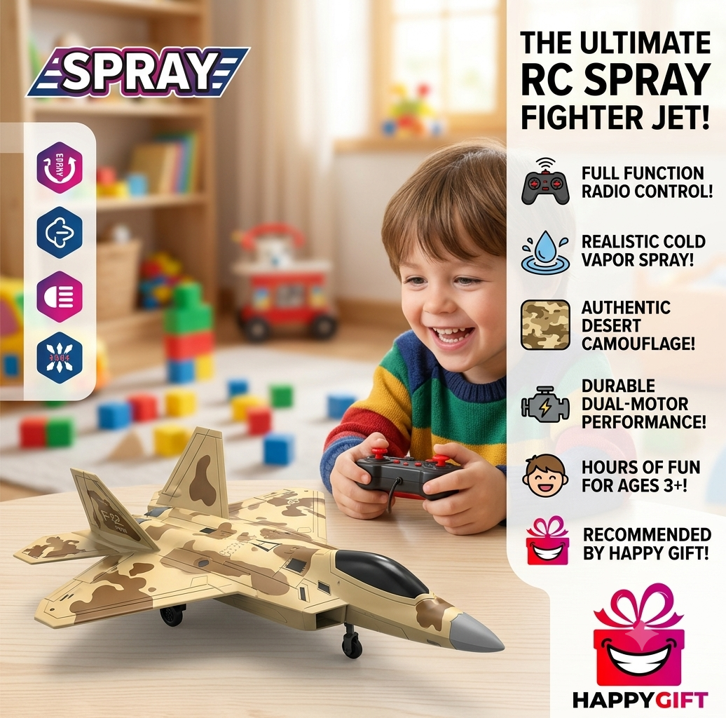 Take to the Skies: The High-Speed Spray Fighter Jet!
