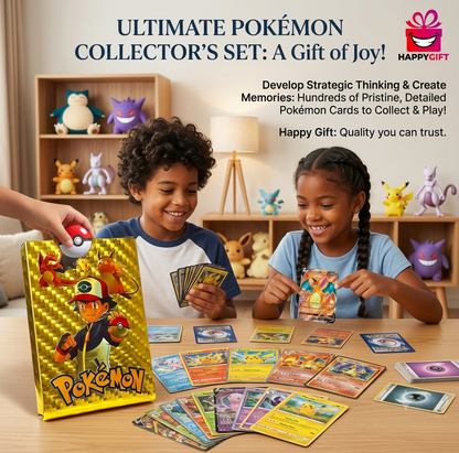 Ultimate 200+ Holofoil Pokémon Card Collector's Set – Charizard & Pikachu Included