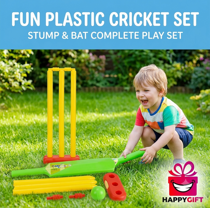 Junior Cricket Starter Kit: Fun & Active Play Set