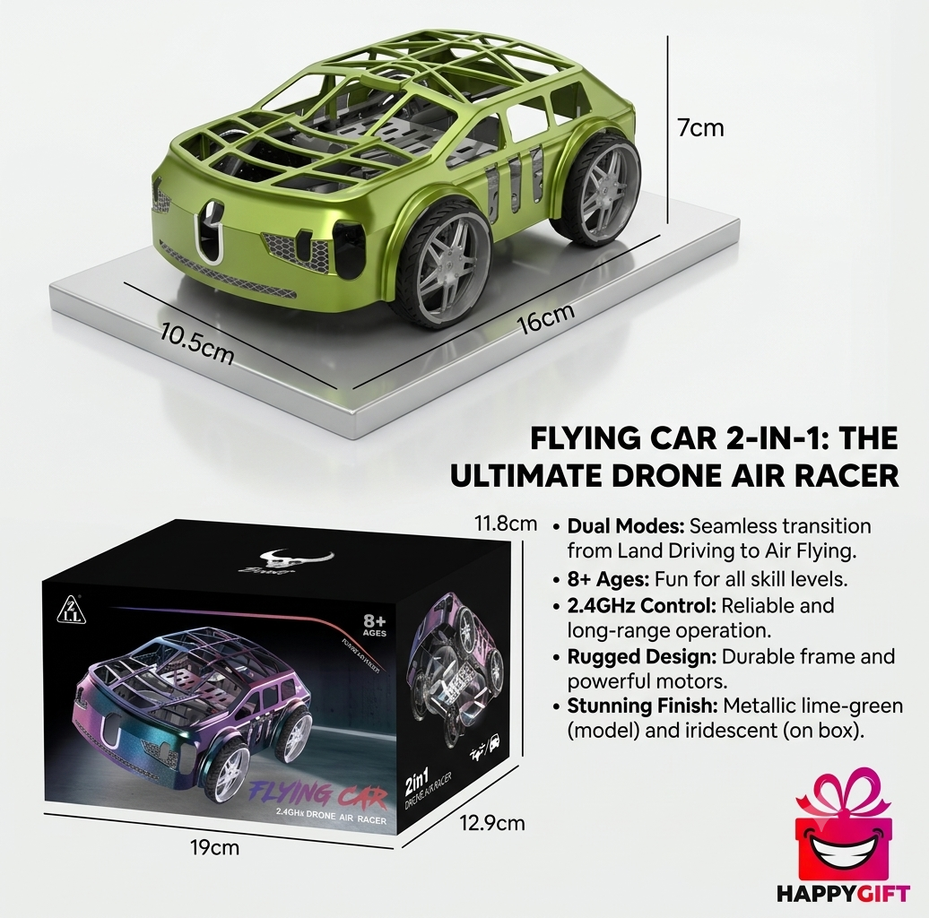 ZLL Beast 2-in-1 Flying Car: The Ultimate Drone Air Racer