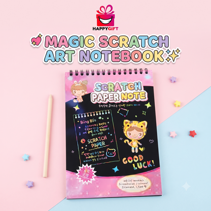 Magical Scratch Art Notebook