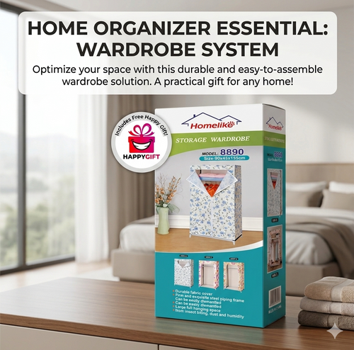 Home Organizer Essential: Homelike Storage Wardrobe System