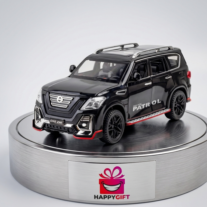 Die-Cast Model Car - White Nissan Patrol SUV