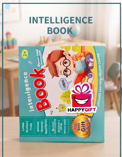Little Angels Intelligence Learning Book – Interactive Early Education Puzzle Course