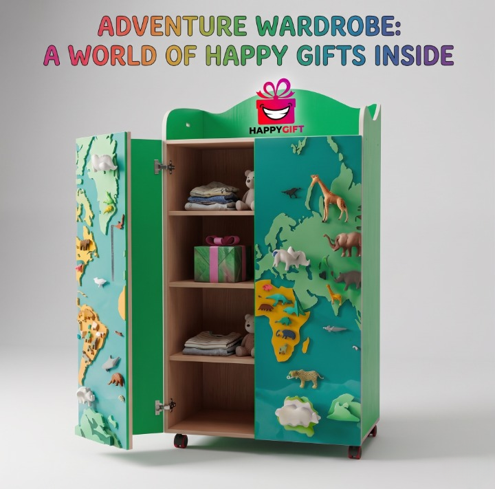 Adorable Playroom Wardrobe – Premium Quality Storage for Kids