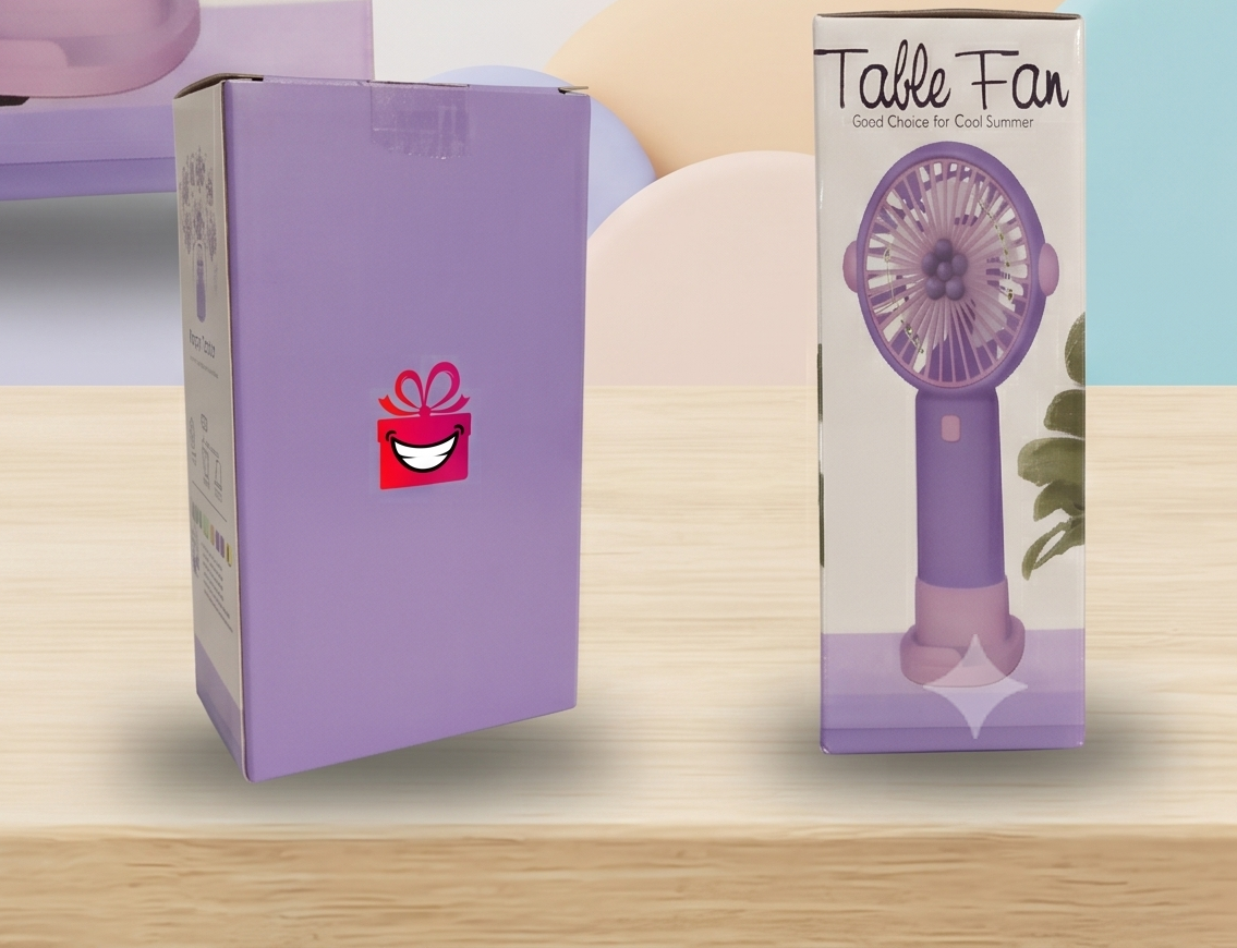 Kids' Portable Mini Table Fan - The Perfect Summer Companion!