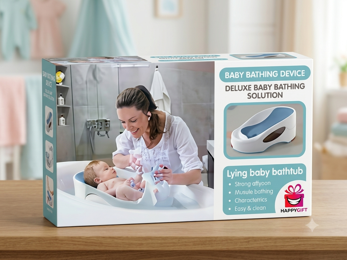 Premium Ergonomic Baby Bather – Safe & Comfortable Bathing