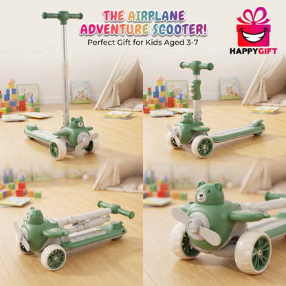 THE AIRPLANE ADVENTURE SCOOTER!