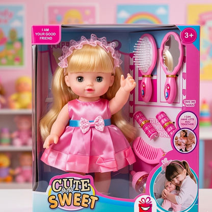 Cute Baby Doll with Fashion Accessories