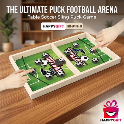 Ultimate Soccer Sling Puck Battle – Fast-Action Tabletop Fun!