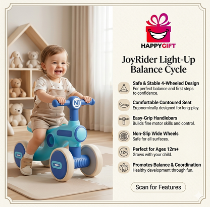 ide into the Rainbow: The Glow & Learn Balance Cycle