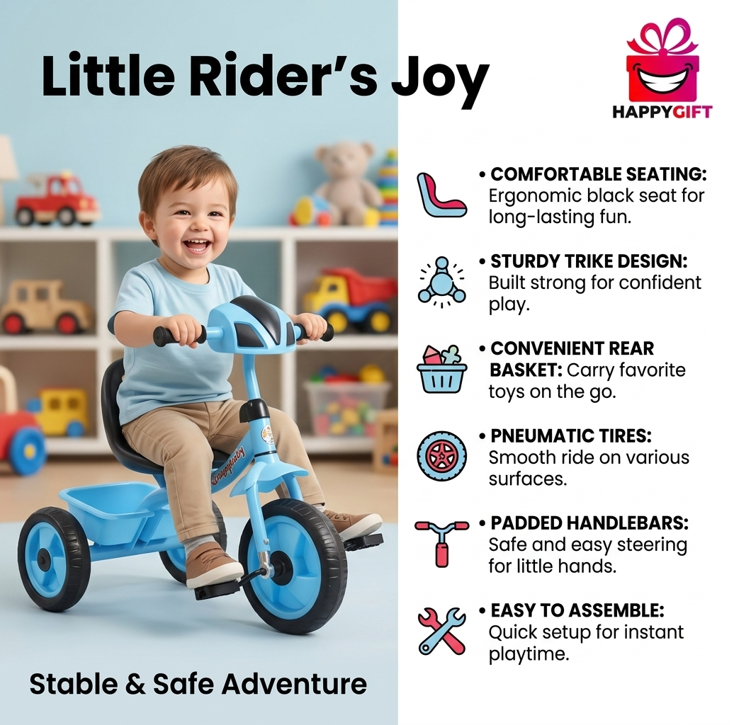 My First Tricycle: Ride into Adventure!