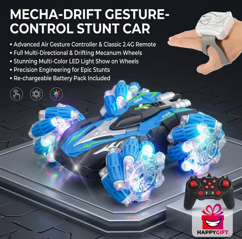Ultimate Mecha-Drift 4WD Stunt Racer – Gesture-Controlled Action!