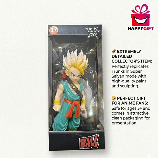 Dragon Ball Z Super Saiyan Trunks Action Figure - Latest Series Collectible