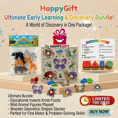 HappyGift Ultimate Early Learning & Discovery Bundle