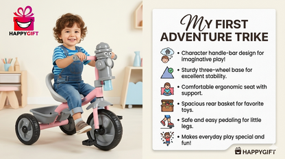 My Robot Ride-On Adventure Bubble,s Tricycles