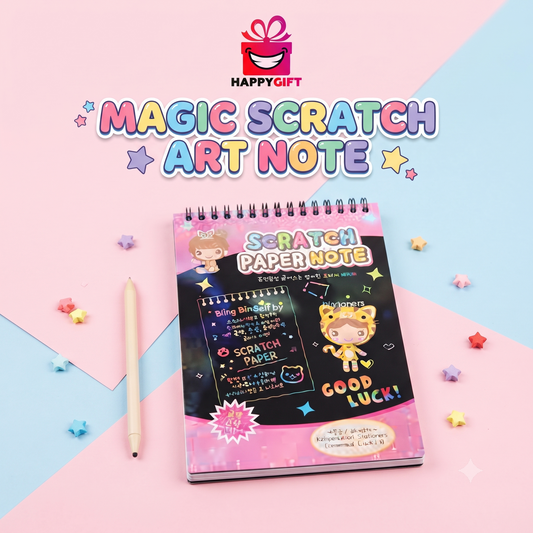 Magical Scratch Art Notebook