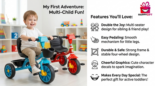 My First Tricycle: Ride into Adventure!