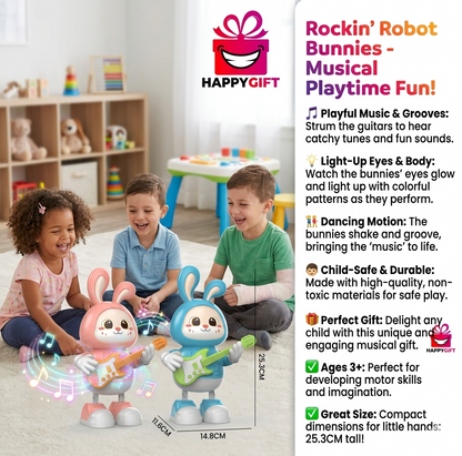Meet the Musical Rabbit Guitarist – Your Child's New Best Friend!