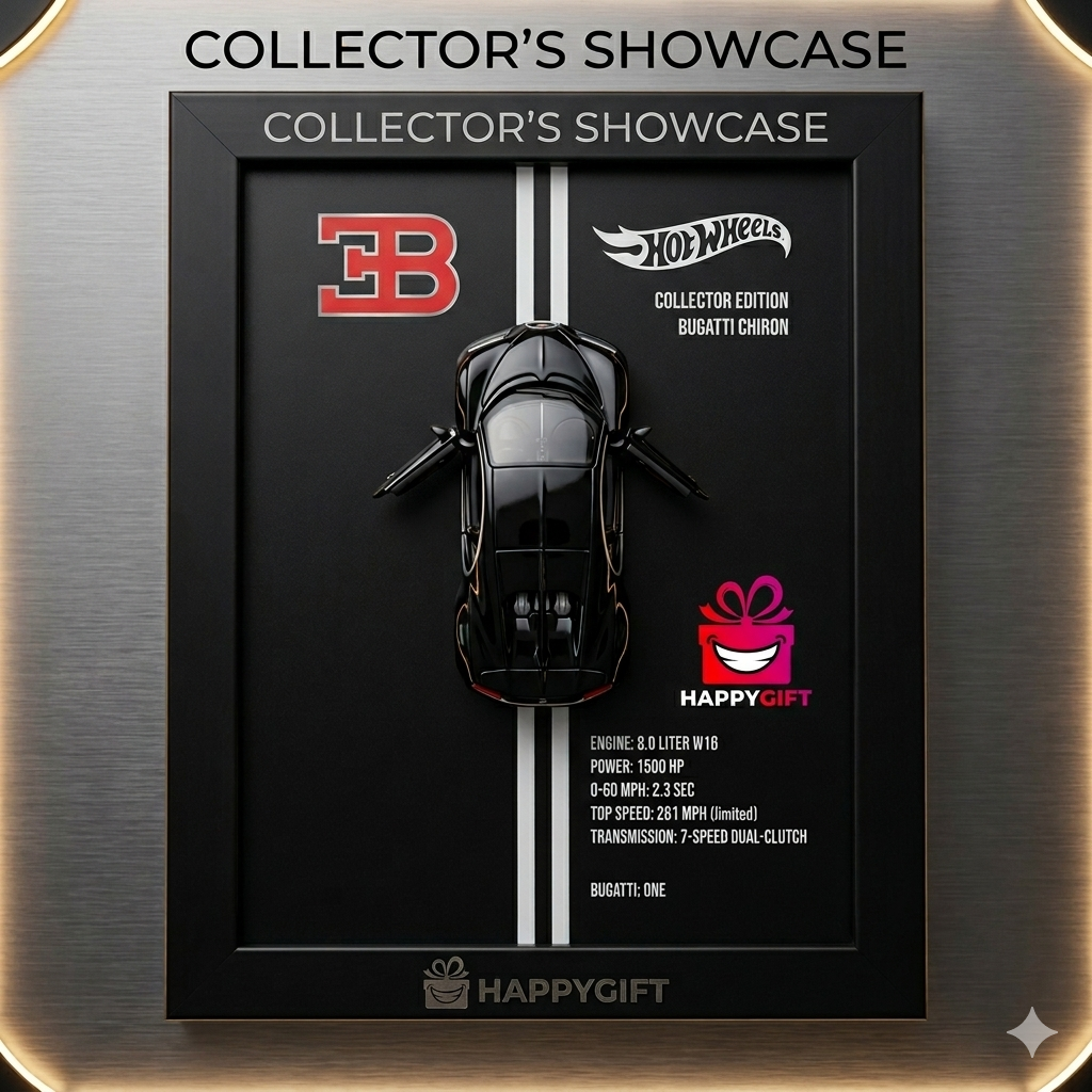 The Ultimate Bugatti Chiron Collector’s Masterpiece – Limited Edition Display