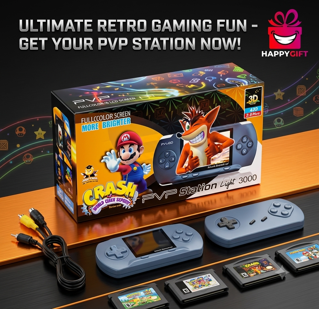 PVP Station Light 3000 – The Ultimate Retro Gaming Experience!