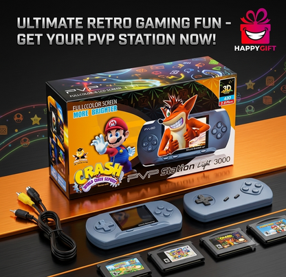 PVP Station Light 3000 – The Ultimate Retro Gaming Experience!
