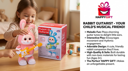 Meet the Musical Rabbit Guitarist – Your Child's New Best Friend!